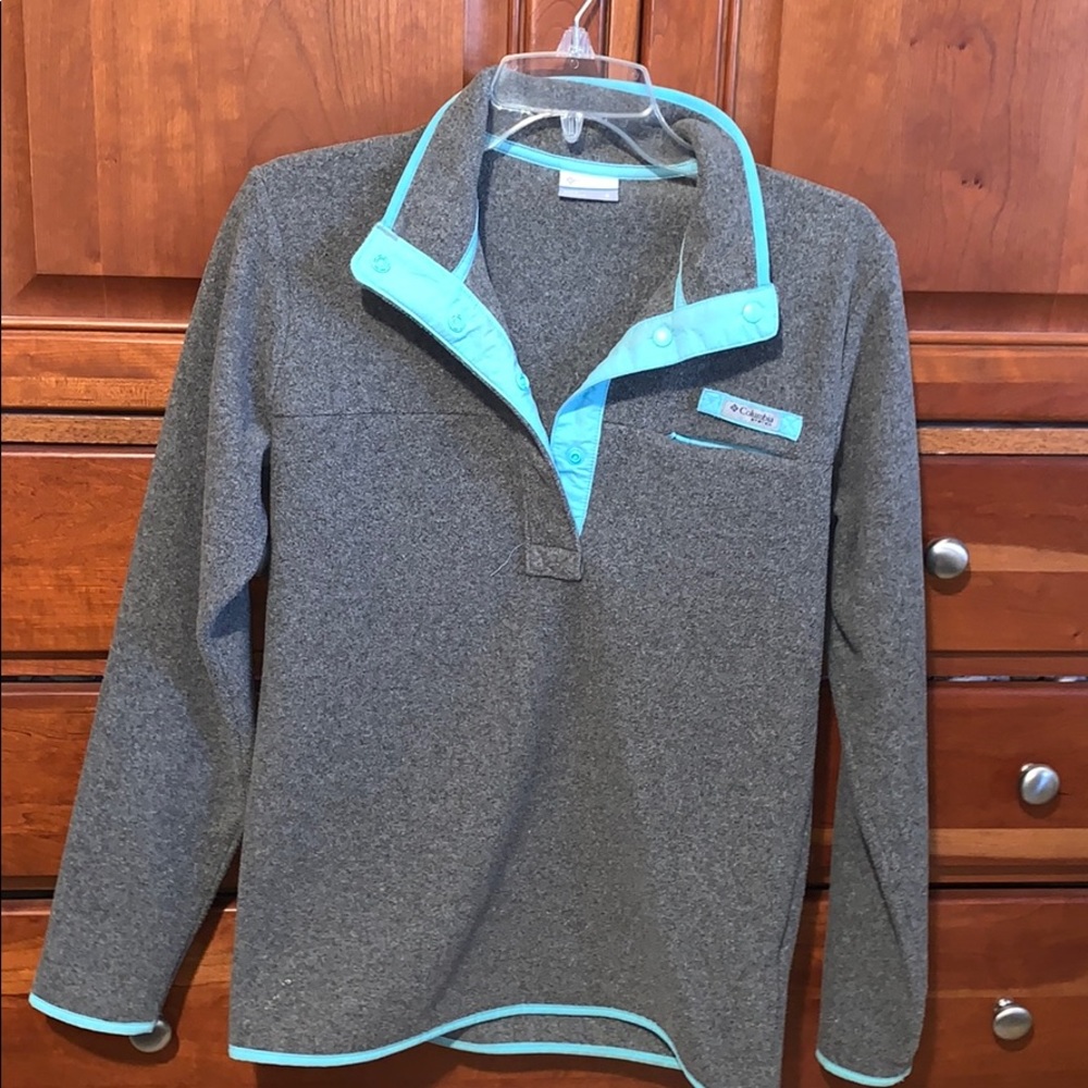 Columbia Quarter Button Down Fleece Jacket